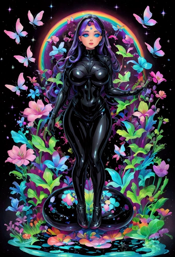 Seductive psychedelic horror, Trippy Hentai, body horror, having sex, real breasts, nipples, NSFW, Nude, Toplesss, XXX, surreal Sex, LSD trip, sensual, psychedelic vaginal sex, perfect vagina, provocative, colorful, glowing