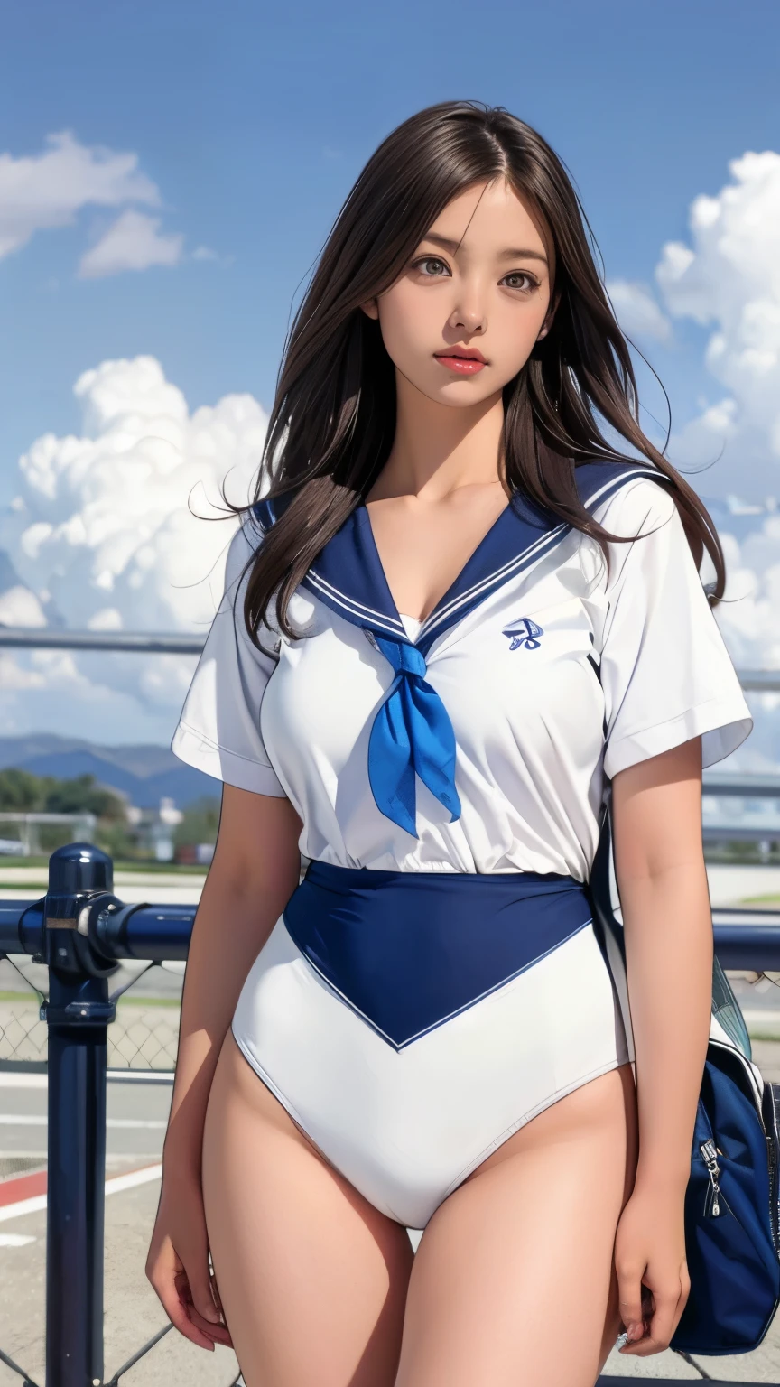 For sailor suits、Japanese high school girl、student clothes、