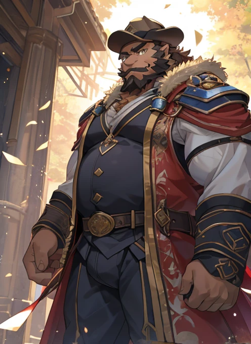 ((A middle-aged man who is an experienced explorer)),Wear a hat and coat, jRPG characters,Highly detailed face, whole bodyの詳細, Dark Shading,Brown Hair,( evaluate ), キャラクターのwhole body, whole body拍摄超级细节, Very detailed, whole bodyキャラクター, Full character, Full character body, Standard Character, whole bodyの詳細,((Very big body)),((Very muscular beard)),((Being fat)）,((Strong muscular body)),A bold and open-minded man,(((Attractive male crotch))),8k, Ultra-high resolution, masterpiece, (whole body),完璧なmasterpiece, high quality, High resolution burn border depth, Perfect lighting, (Particles of light),(最high quality),(masterpiece),(Super shipping has ended),Sharp focus,Particles of light,完璧なmasterpiece, high quality, High resolution writing boundary depth, Perfect lighting, (Particles of light),(最high quality),(masterpiece),(Super shipment ended),Sharp focus,Particles of light