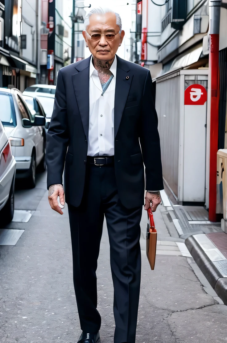 Modern young man walking through a pedestrian crossing in a city,Men walk through the city,Man walking,Have on the street,Have on the street,standing on street corner,walking at street,street photography style,Wear casual men's clothing from the modern era,Black pantsuit,which stands on the street,dressed with long fluent clothes,which stands on the street,which stands on the street