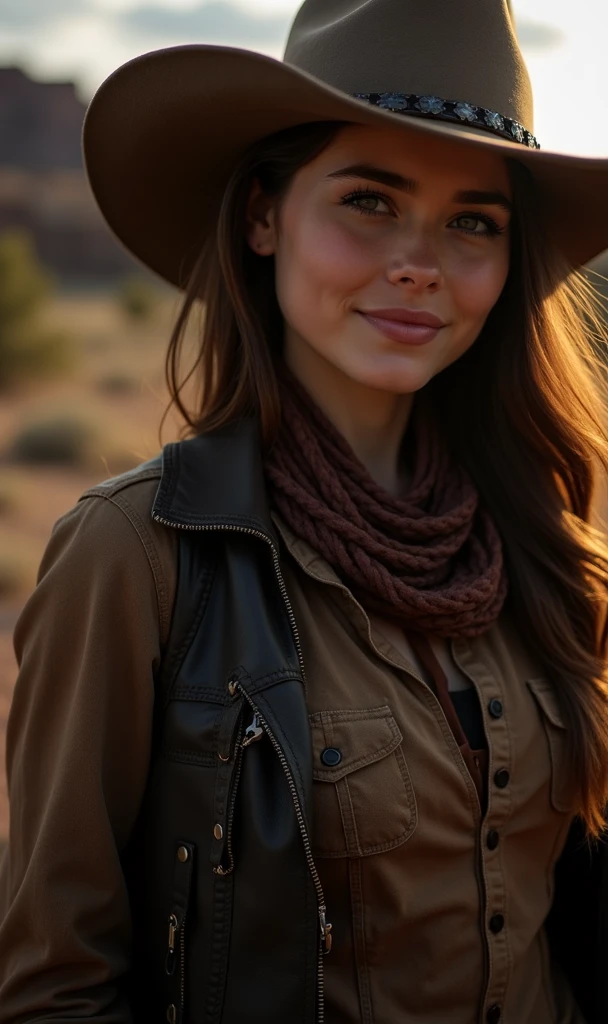 Cowgirl portrait