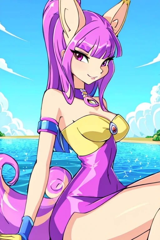 Sweetie Belle, sweetie Belle My little pony, tetas medianas, sonrisa seductora, sexy, mostrando trasero, tetas desnudas, trasero desnudo, vagina desnuda, (solo desnuda), piernas desnudas, muslos desnudos, nipples, felacion inminente, felacion, 1 chico, sexo duro