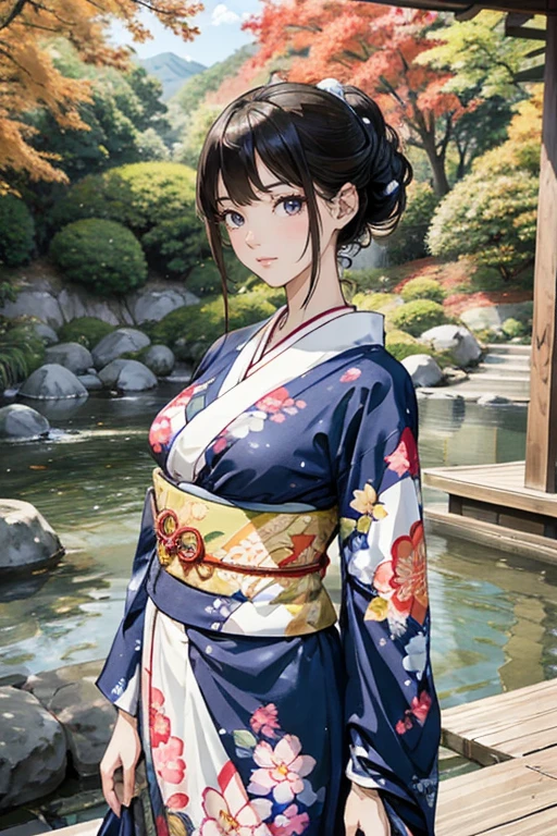 Scenery after rain、(Highest quality,4K,8k,High resolution,masterpiece:1.2)、High resolution、Physically Based Rendering、Vibrant colors、Ancient War Landscapes、Traditional Chinese Painting Techniques、Atmospheric lighting、Vivid color contrast、Visually stunning composition、Highly detailed eyes and face,、Beautiful attention to detail、 Light on the face、 (Hanfu: 1.1)、My clothes are wet and transparent、Pale pink nipples are visible、((Soaked skin from head to toe))、((Rain-soaked clothes(Rain dripping from clothes))、((The lines of her body are clearly visible through her wet kimono..))、Dynamic pose、whole body