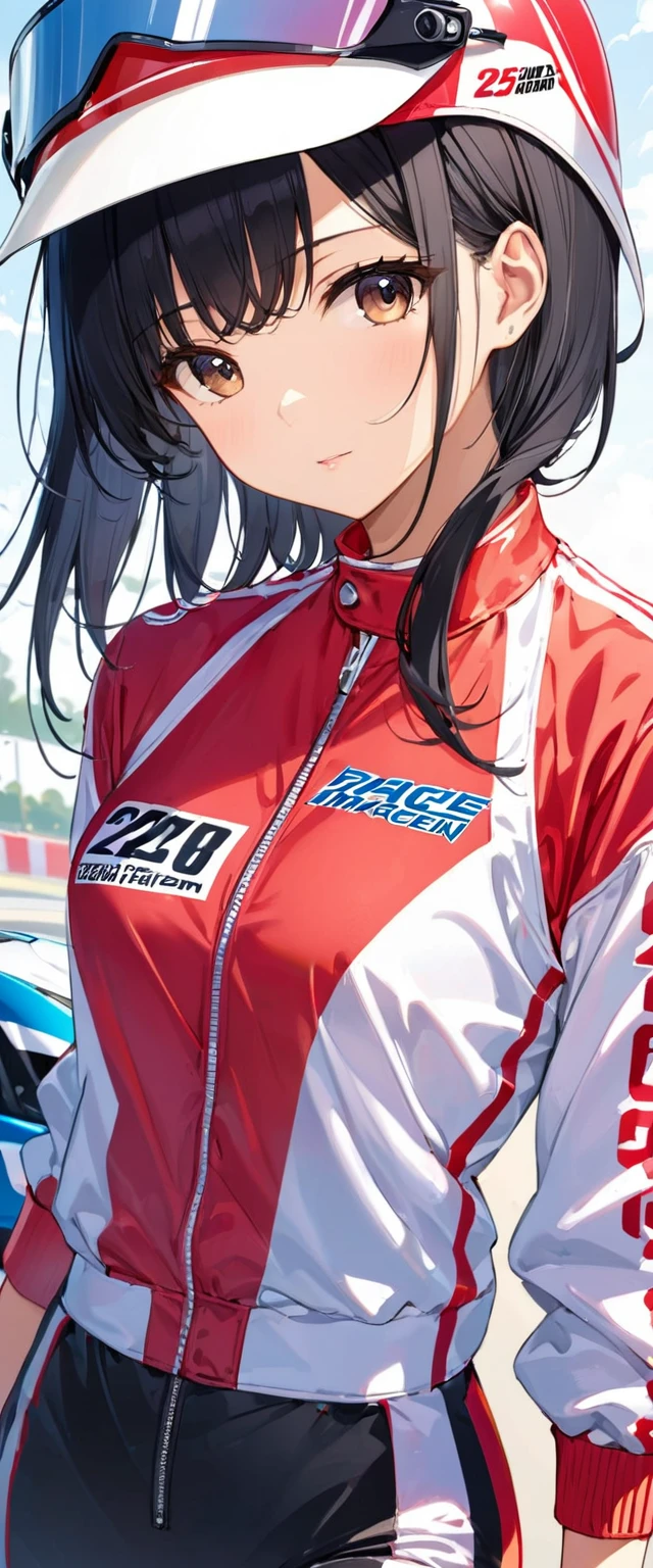 Very cute Japanese woman、Race Queen