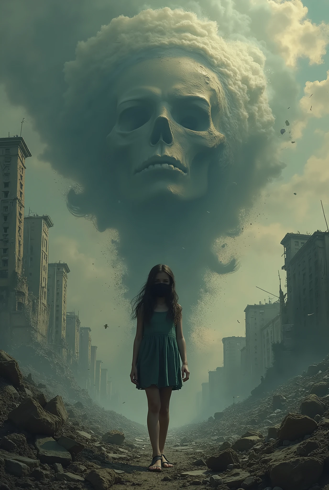 arafed image of a girl standing in front of dead bodys and birds flying around, horror manga, junji ito artwork, ito junji art, subtle junji ito, junji ito style, art style of junji ito, pixivs and junji ito, junji ito undertones, junji ito 4 k, in berserk manga