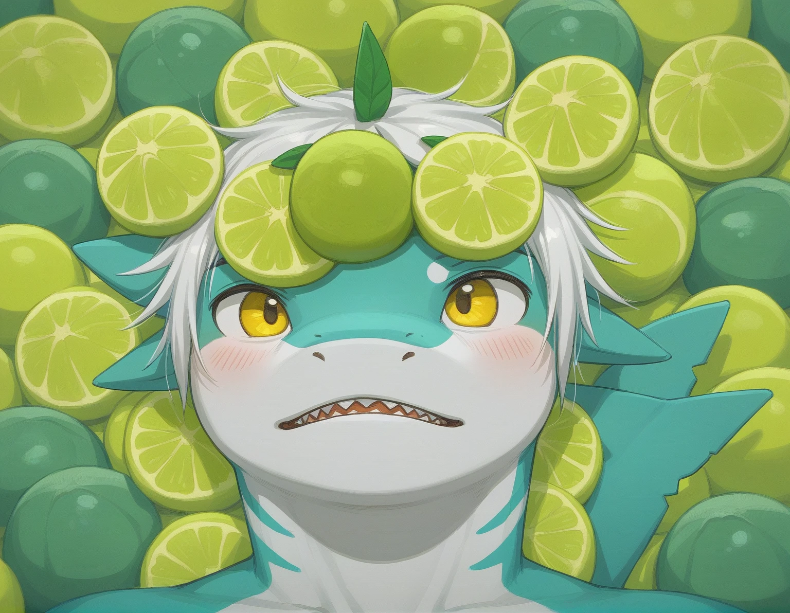 frog girl,Monster-like appearance,masterpiece, highest quality, highest quality, Ultra-high resolution, Detailed Background(Very exquisite beautiful face and eyes), Perfect ???????(, kemono),naked,Sticking out tongue,Stringy drool,Long Tongue,Dirty