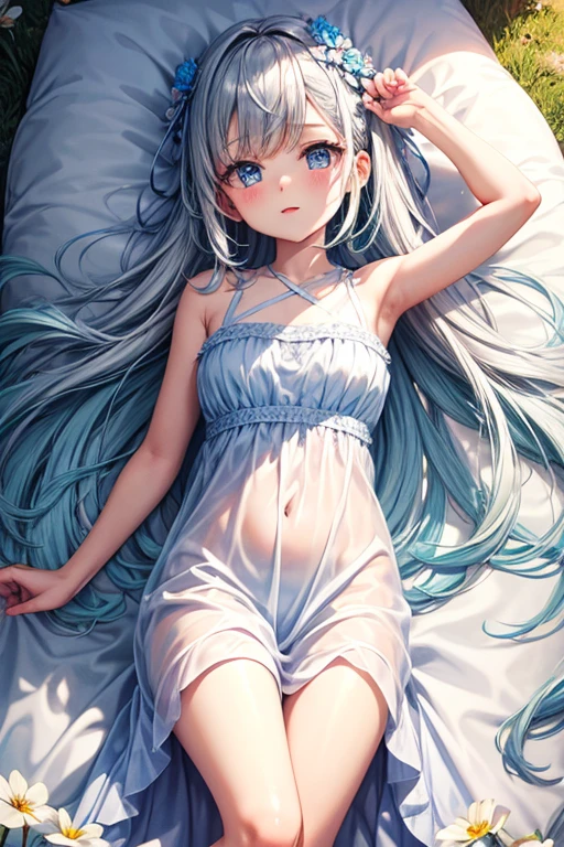 ((masterpiece, best quality, detailed description, highly detailed, super detailed, best illustration, best shadow, original, illustration)),
((Zentangle, sharper outline)), flat coating,
1 girl, solo, lying in bed, cute, , toddl's body, playboy bunny, twin tails, white sheets, naked,