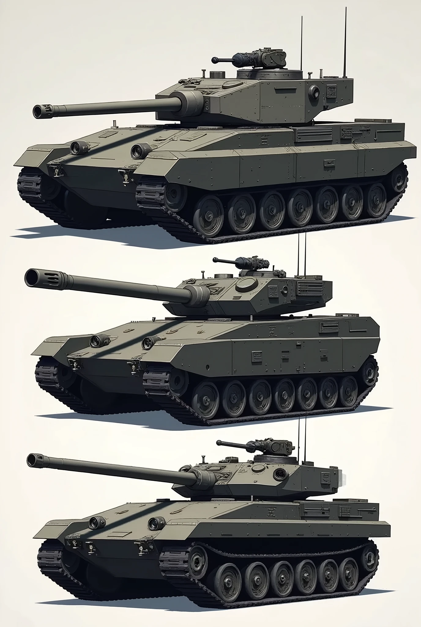 A battle tank, With full arsenal, Very mighty and powerful Steel Tanks, tanks look big