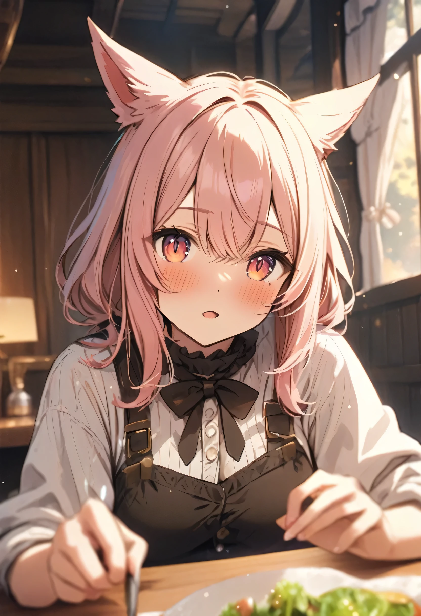 ((spiralwash eyes drunk cat girl in the bar)), (cute green-spiralwash-eyes pink-cat-ears-short-hair :3 mouth drunk face, black-jacket, white-shirt, red-necktie, black short-pants, lace-up-boots, detailed holding a glass-goblet hands), spiralwash eyes, ;3, closed mouth, smug, <lora:spiralwashv2_1544:1.2>, <lora:add_detail:0.6>, <lora:add_sharpness:1.0>, <lora:add_brightness:0.5>, <lora:Squeezer2:-0.2>, <lora:3_v10:1>