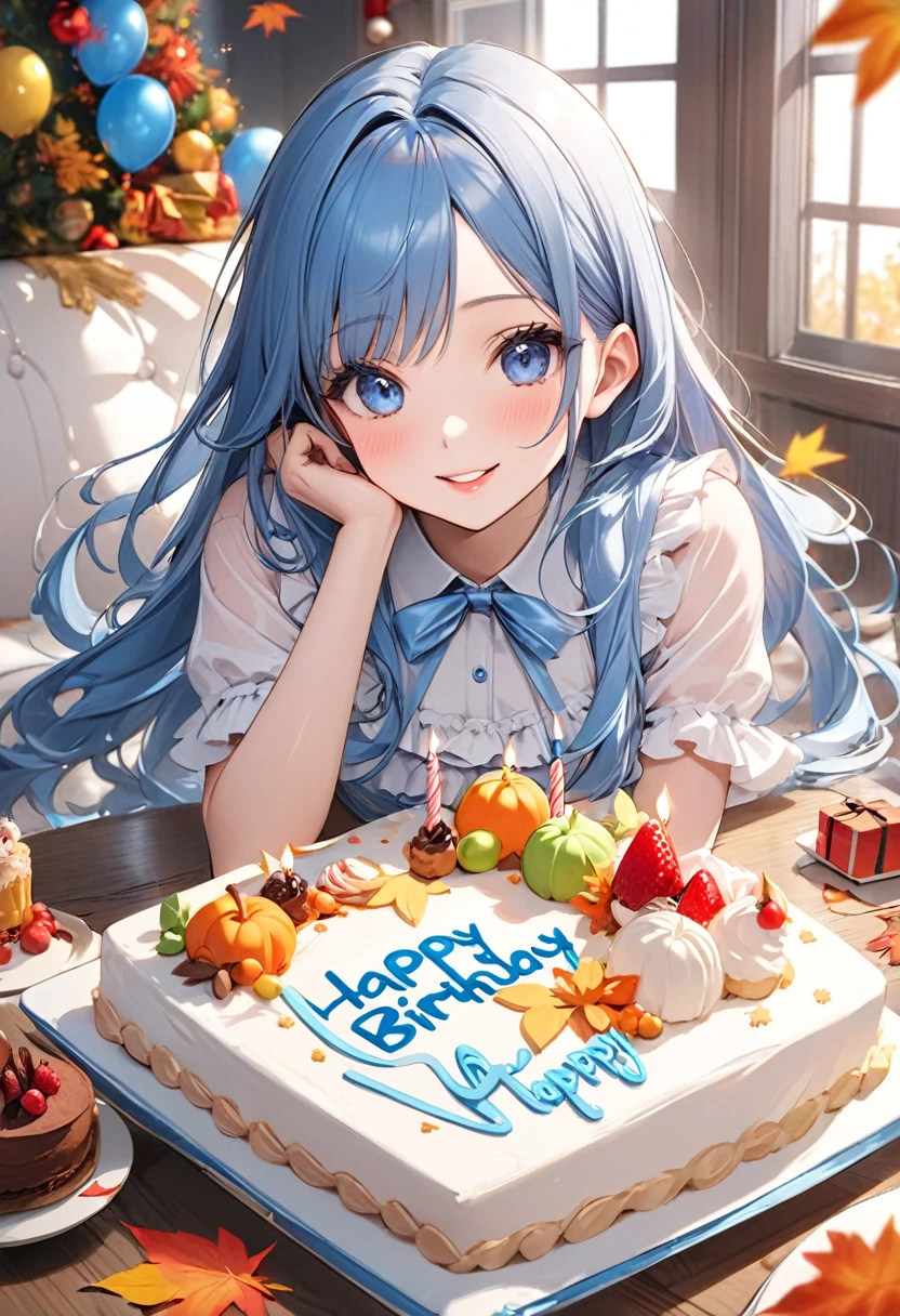 <lora:GirlFeastV2:1> ,(hatsune miku), 1girl,solo,minigirl, in food, oversized object, cake, cream, ((cream on body)),sitting, completely nude,happy birthday, (food_on_body), smile, blush, cherry, strawberry, blueberry, wet, ice cream, sugar, birthday cake,