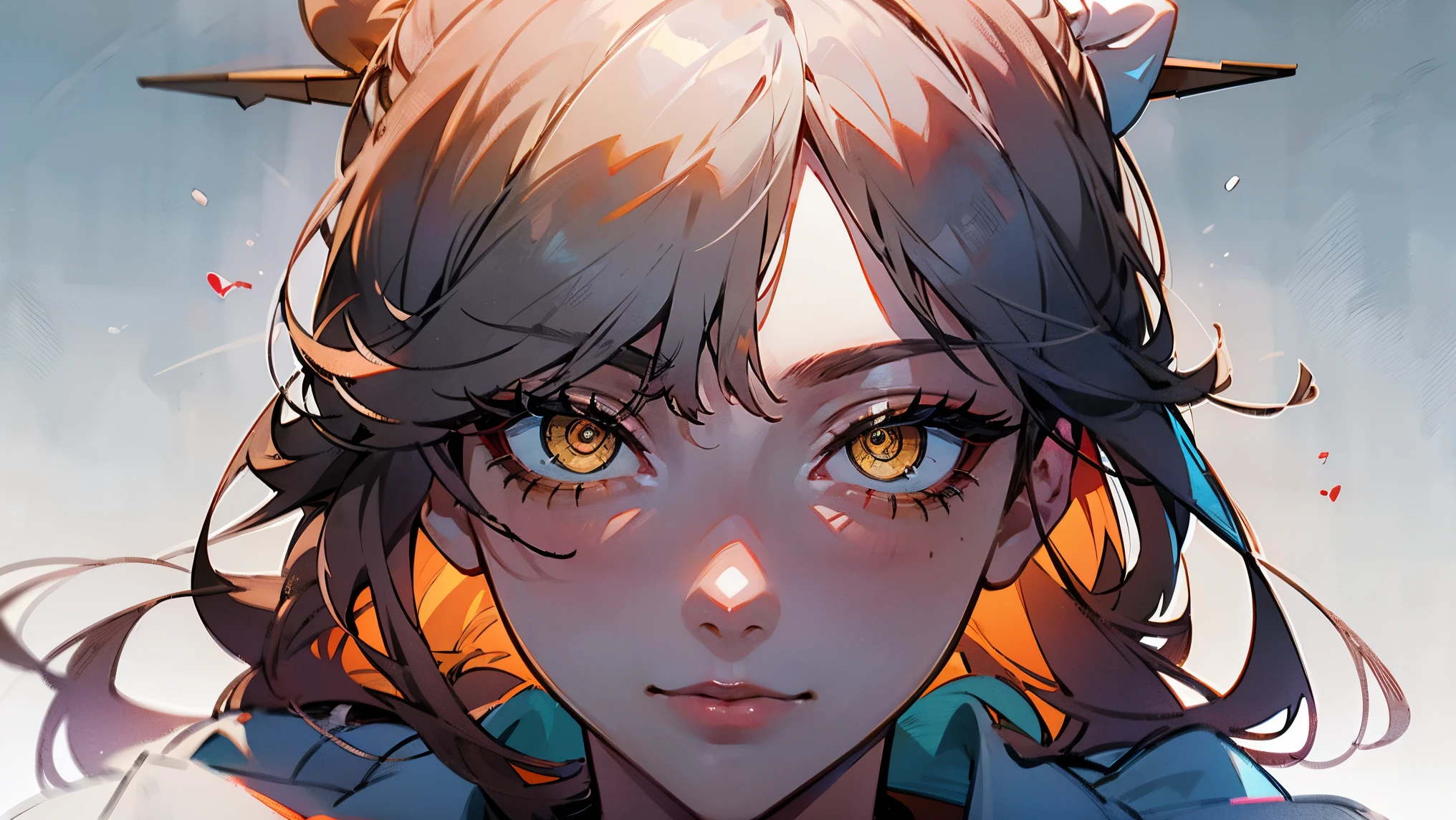 (geometric:1.1), ((1girl, amazing, cute girl,solo)), (Masterpiece, Beautiful and aesthetic:1.2),((Ultra-high resolution, Golden ratio)), Sharp focus, (((high detail skin))), Intricately detailed clothing, Delicate pupils, Danfeng Eye,((((detailed hair, long hair)))), Slender, (masterpiece side lighting), multi-color hair, (beautiful hair, beautiful eyes,((extremely_Detailed_eyes_and_face)), (Dynamic configuration: 1.2), dynamic pose, (Photorealistic), Ultra-precise depiction, Ultra-detailed depiction, Perfect Anatomy, Eyeliner, nsfw, (cinematic lighting), detailed eyes, best quality, (intricate details), (illustration:1. 1), (beautiful face:1.2), superb, 8k wallpaper, extremely detailed, intricate, sharp eyes, choker, light smile, white jacket.