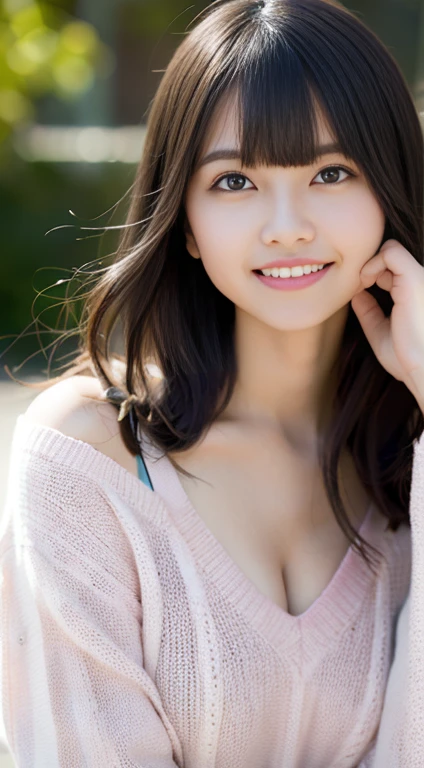 masterpiece,best quality,(Japanese ),((Beautiful girl)),cleavage,indoor,(perfect body beauty:1.2),(shy smile),beautiful teeth,