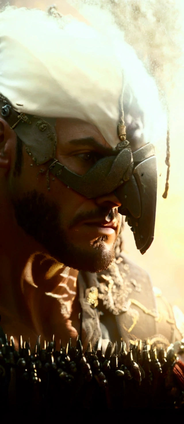 close-up of a man. Leather eye patch. incredibly detailed octane render, octane unreal engine 5, octane highly detailed movie, octane cinematic render, cinematic unreal engine 5, technology demonstration of unreal engine 5, cinematic octane render 4k, cinematic render in 4k octane, highly detailed octane render, cinematic bust close-up , unrealistic engine details 5