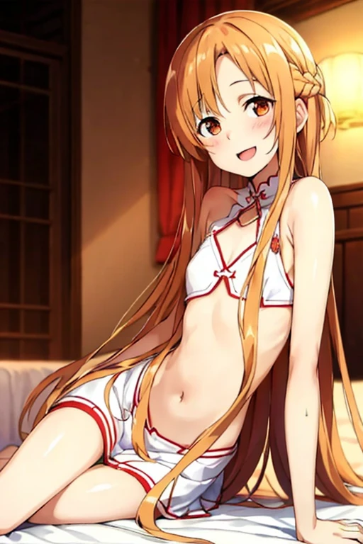 1 girl, (alone), Anime girl in dress, Are standing, Microbestides, glitter dress, Elbow hand pockets, belly button, Waist cut, underwear, Microphalda, High thighs, O-ring, collar, bracelet, Dorado, jewelry, Neckline, Detailed face, Face focus, Cute eyes, Captivating smile, Cowboy Shot, Browsing Caution , transformation 