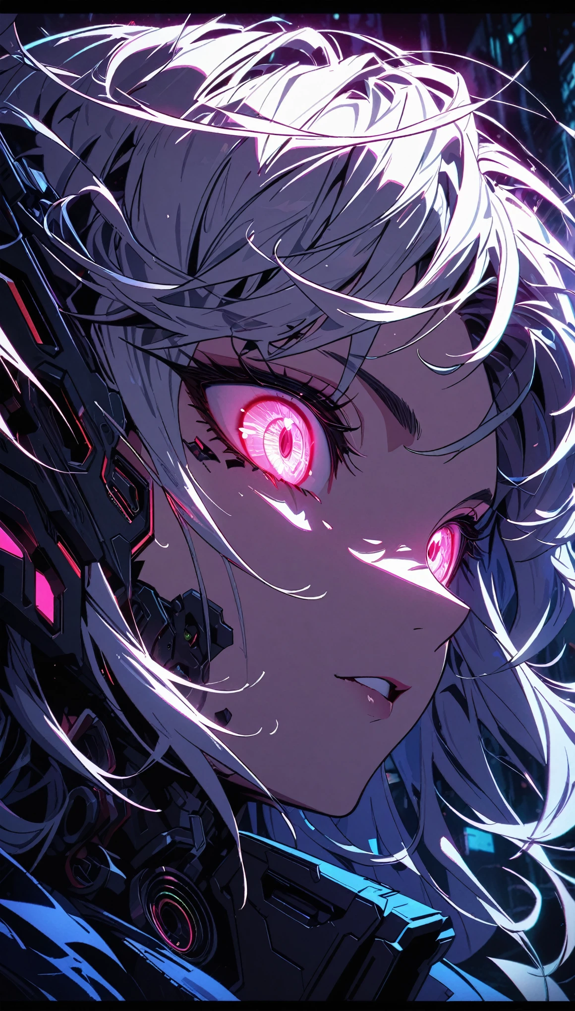 One, flat style, sharp eyes, (suspiciously glowing eyes, detailed beautiful face), dynamic scenes, BREAK, dark fantasy, cyberpunk, (gun, 1. 1), mechanical marvel, robot presence, cybernetics guardian, green, (top quality, masterpiece, high resolution, detailed) Animation Style, 8K, (detailed background,Dark fantasy), (beautiful detailed face), high contrast, (best lighting, very subtle and beautiful), ((cinematic light)), colorful, hyperdetailed, dramatic light