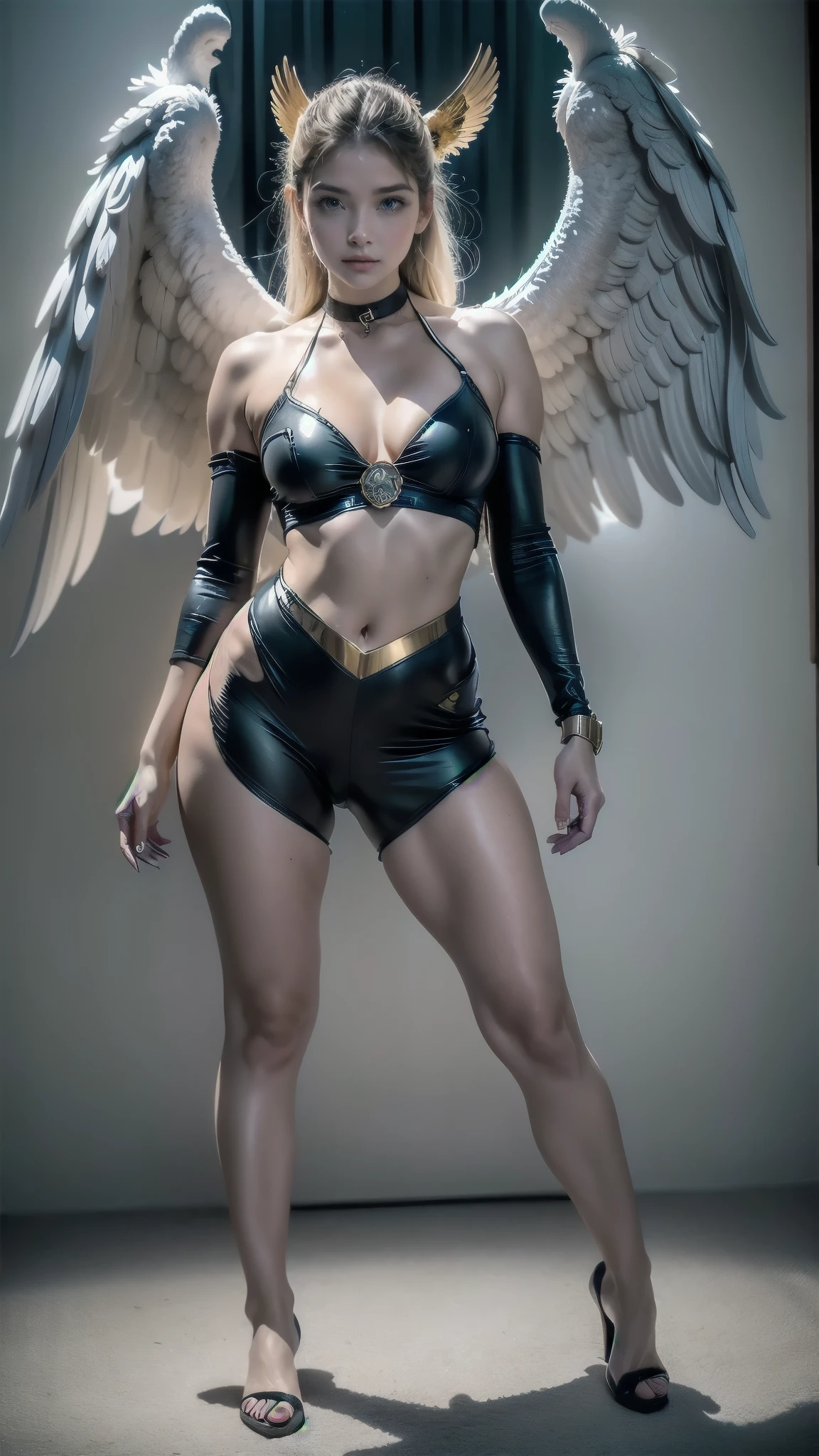 um close de uma mulher com uma caveira no ombro, Anjo majestoso de corpo inteiro, garota anjo cavaleiro, angel in plastic armor, anjo feminino alto, linda garota anjo ciborgue, beautiful female cleric, cushart krenz arte chave feminino, serafim, Conceito de personagem do Shadowverse, deusa. detalhes extremamente altos, ( ( arte conceitual do personagem ) ), Araffe Angel com asas dourado andando em uma rua, Anjo majestoso de corpo inteiro, super anjo largo, anjo largo shot, anjo largo, epic angel wings, body shot of cinematic goddess, Epic angle and pose, Asas angelicais nas costas, grosso, quente, compartilhar, linda garota anjo, de lindo anjo, tiro distante de anjo alto, foto gigante e impressionante da deusa, | artegerm, Sem estilo Ross Tran, inspirado em Ross Tran, Gold-plated Araffe in front of a building, Armadura Dourada Angelical, unreal motor render Knights of the Zodiac, Deusa Dourada Atena, like a mystical valkyrie, cosplay ornamentado, Deusa grega Atena, usando armadura dourada, 3 d deusa minerva, Knights of the Zodiac, - moon jewelry on forehead, angry expression, sad expression, Sailor Moon, armadura dourada, middle Ages, pintura, Traditional media, realista, detailed symmetrical eyes, rosto lindo detalhado, figurativo, belas artes, oil on canvas, HDR, 8k, Personagem original, high resolution, alto detalhe, foco no rosto, retrato, , middle Ages, Classicismo, Andrey Atroshenko estilo, pintura, Traditional media, realista, detailed symmetrical eyes, rosto lindo detalhado, figurativo, belas artes, oil on canvas, sailor moon, no pants, cameltoe,body proportions, (Chapped lips:1.4), (blush de nariz:1.2), foreshortening, black cuts, (eye contact), High contrast, ultra high resolution, high resolution, detailed, rosto limpo,  (rosto sensual:1.5), (Grandes olhos roxos:1.2), (olhos ultra detalhados:1.4), (Olhos de alta resolução:1.1), (textura de pele ultra detalhada:1.4), PERSEPHONE, PERSÉFONE, Perséfone, (SFW:1.5),  (full body:1.8), (upper body up:0.3),