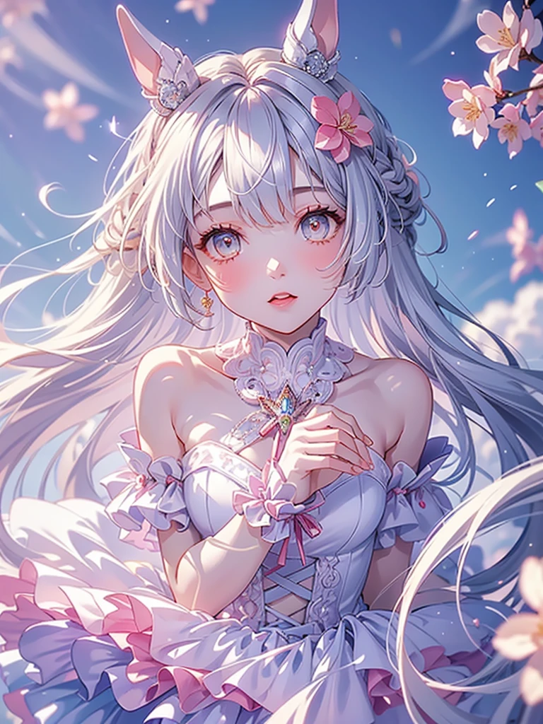 best quality:1.5), (ultra-detailed:1.5), (()), ((best quality)), (high resolution), (illustration), (an extremely delicate and beautiful), (ultra detailed beautiful face and eyes), 1girl, leaning forward sharp focus, ray tracing, 1girl, silky hair, multicolored hair, White hair(inner color Cherry blossom )、peeing 、background(sakura tree, day light), eye color(White pink, high definition,)inner eye (sakura),volumetric lightning, lift up skirt、super_long_hair、bunny suit、
looking_all(score_9:1.2), (score_8_up:1.2), (score_7_up:1.2),solo,Perfect anatomy,(one cute girl:1.3),(Line art:1.3),(Soft atmosphere:1.3),perfect anatomy,(A soft anime-style image capturing a delicate and ephemeral atmosphere),Enhance the anime screencap by adding a watercolor background, further elevating the dreamy and ethereal aesthetic. This scene, now rendered in 16k wallpaper resolution, merges the delicate beauty of the girl with pale skin and white hair with a soft, lush watercolor landscape. Hightleg.The big, intricately designed evening dress suit and her captivating eyes are set against a backdrop that mimics the fluid, blending colors of a watercolor painting, adding a layer of artistic depth and emotion. The perspective from above at a dutch angle, combined with the watercolor effect, creates a composition that feels like a floating, dream-like world, glowing aura around her are now part of a canvas that blends reality with imagination, inviting the viewer to step into a tranquil world of soft hues and poetic beauty, all encapsulated within a serene, BREAK,(best quality:1.3),(best masterpiece:1.3),(very aesthetic:1.2),(absurdres:1.2),newest,(intricate details:1.2),ai-generated,absurdres extremely detailed CG,depth of field,dynamic angle,dynamic pose、groin、
muscular female, fit, abs, leg muscles, arm muscle、