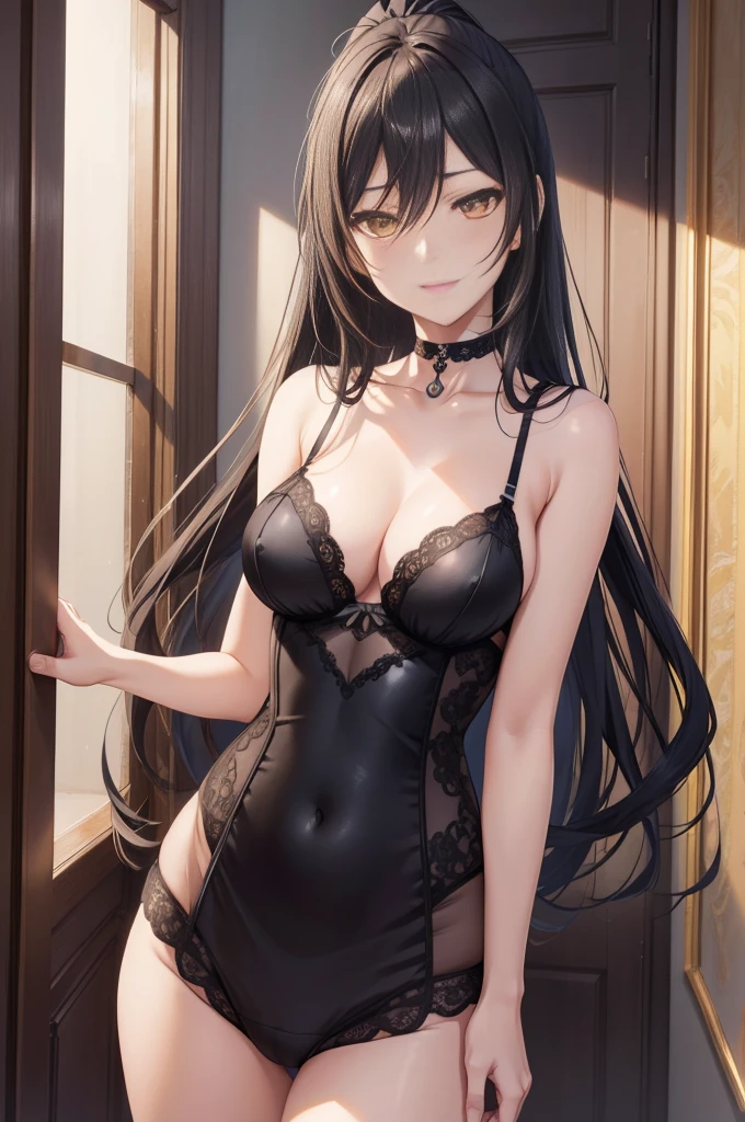 highest quality、Highest image quality、masterpiece、),gravure shot、pantiesストッキング、full body stockings、Super beautiful woman sleeping on the bed((22 years old OL big bust、,beautiful long ironed hair、brown hair、slender、beautiful hip,Close-up、Esbian、,beautiful high quality、beautiful art、)muste piece、visual art、Depth of the bounds written、night、、magic of light、、ハープのメロディー🎵friendly smile、gentle light、、skin-friendly、、ticker beautiful decorative、luxury hotel bedroom、starry sky,elegant、mystical rosa、 、、friendly smile、black lingerie、black underwear、 body stocking. room、Beautiful eyes staring at us、Beautiful、beautiful hands、refreshing、Wrap your entire body in transparent body stockings、Black Body Stockings、Femme fatale、A sexy shot of stretching your arms,
(gorgeous body stocking:1.3), (intricate lace:1.4), (see thorough:1.5), 、、Fujiko Mine、
、.UHD,cowboy shot1.9,trance parent body stocking1.5,full body stockings 1.8、Perfect full body stockings、beautiful back、detailed details、powerful、、panties、、.Approaching、1 nearby.8、、、Do not show bare skin、covered with stockings、cowboyshot.Sweat、beautiful skin、orgasm.ecstasy、super REALITY、model shot ,Don't show your skin、All body stockings、stylish、dramatic、light、hip、レンブラントlight、three-dimensional feeling of the body!back right,magical gentle light in the dark,