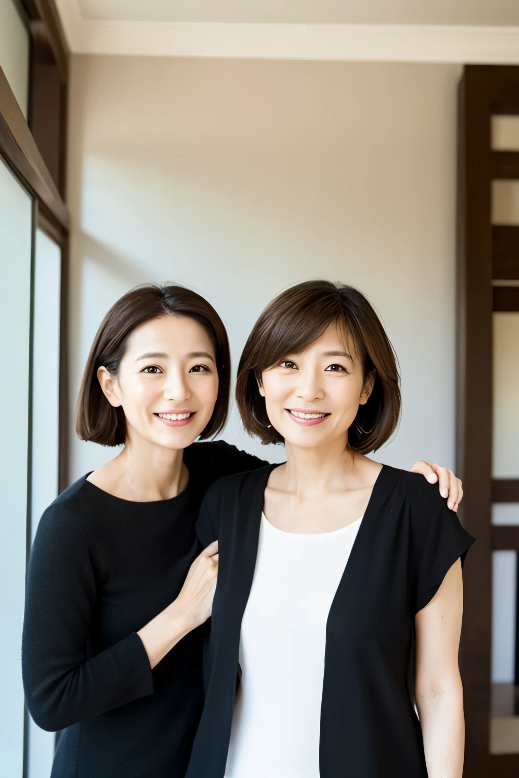 Japanese、60 years old、Middle-aged women、Mature Woman、Mature Woman、Five fingers、smile、