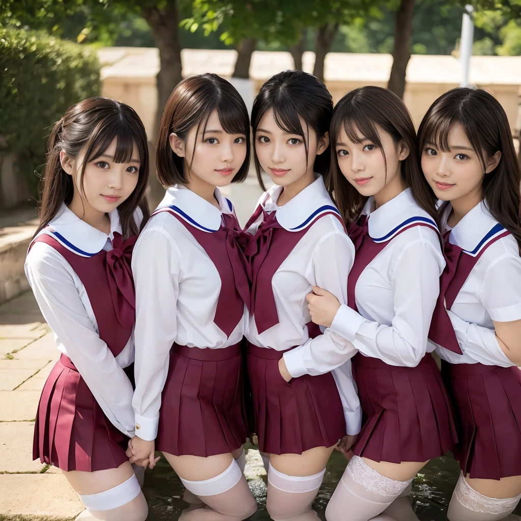 ((NSFW STILL SHOW、David Hamilton:1.37))、(Tiny Oppai-Loli Twins:1.37)、{(from side)|(from back)|(from below:1.2)}、{((Kissing face to face))|Standing Full Body:1.2)|Wide Shot}、{(Ass focus)}、{(Floating hair:1.2)|(Strong wind)|(Ass focus)}、zydG、8K best quality、((Masterpiece:1.2、Hyper-Realism:1.37))、((Detailed KAWAII Face、Detailed Oily Porcelain skin textures、Extremely Detailed))、(brilliant Shining Perfect eyes)、Smooth shading、{bokeH|clear focused}、Soft Lighting with many Follow lights、{Childish|Gigantic Cleavage:1.37}、(Torn Sexy school uniform:1.27)、{Flowers|Flower wreath|Princess Tiara|Dark Red Leather High Collar|ssmile|perplexed|seductiv|Different types of hair colors}、{(Light Particles:1.2)|(Lens Flare)|(Luminescent Particles:0.6)}、{Forest Lakeside|Lakeside Cottage|Before dawn|morning glow|foggy}、