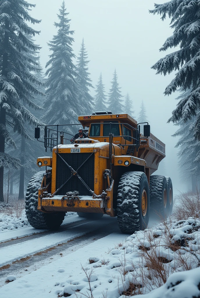 Large machinery、Forestry 、Logging、lumber、taiga forest、 small number of operators、16K Quality