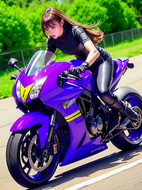 Arafed female Kamen Rider riding a large 1300cc motorcycle on a track, Motorsports Photography, Panning Shot, Motorsports Photography, Makoto Takahashi, Fan art, Jerez, Lorenzo Lanfranconi, Portrait of jerma985, hero, stephan, You Vera, dynamic action shot,, AKIRA