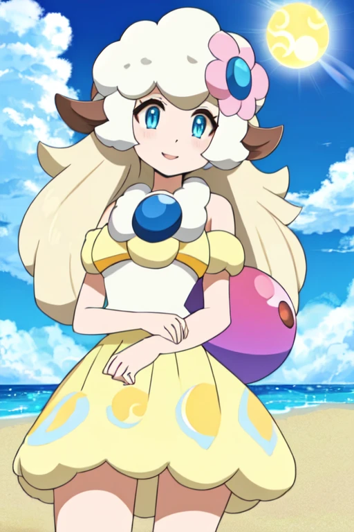  female furry sheep alola pokemon sun and moon style 