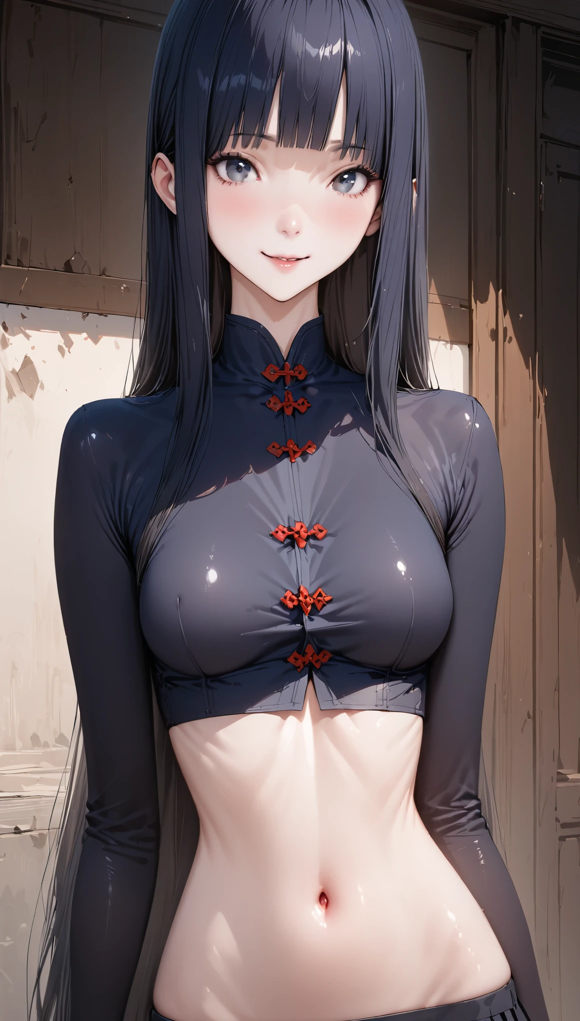 of the best quality、A masterpice、shiraga、Gold Eye、Office White Shirt、look up to、Haut du corps、Hair strands、fair complexion、Side braid、Big breasts、Cleavage emphasis