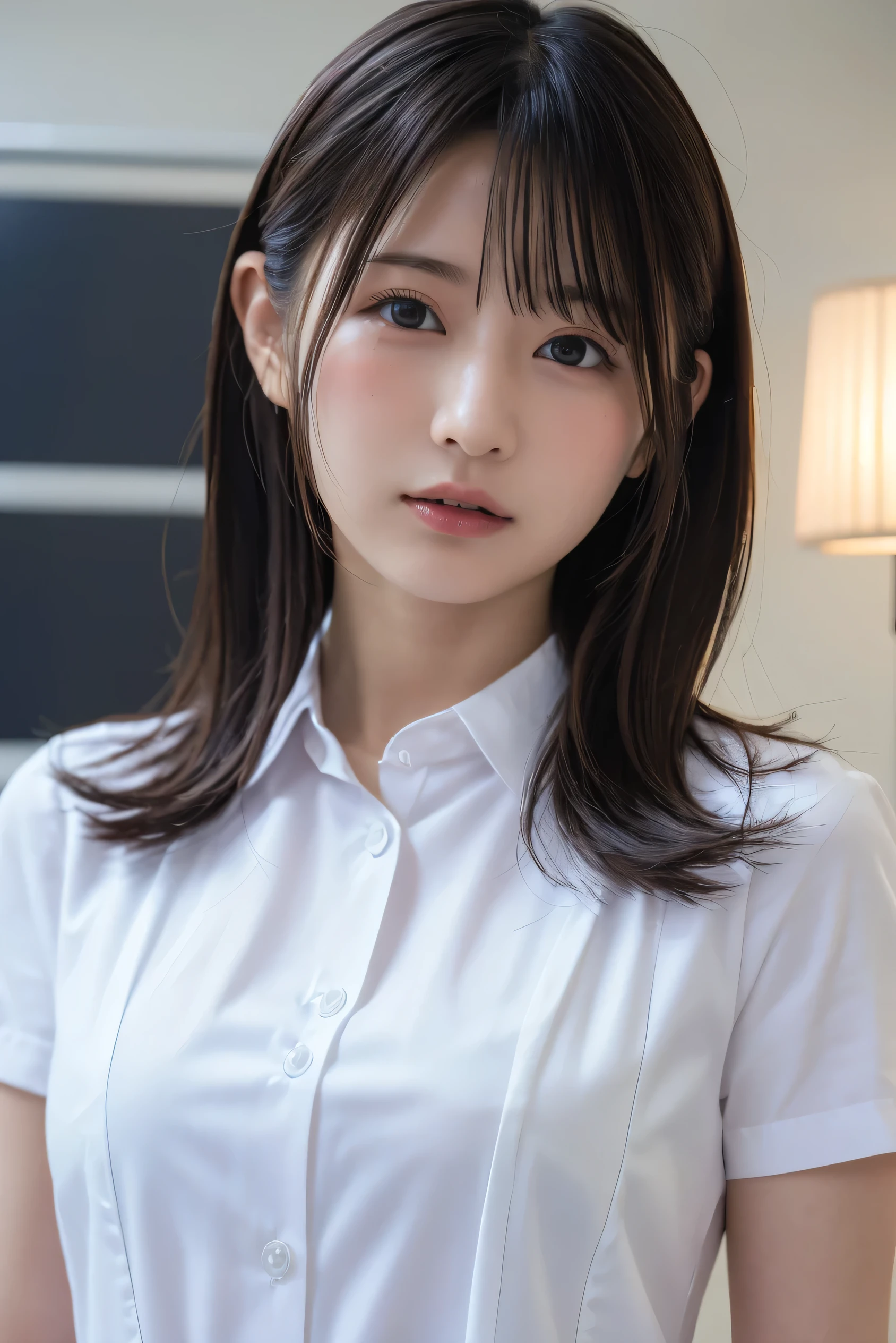 (8k, RAW Photos,Best Quality, High resolution:1.1), (超Realisticな:1.4),(Realistic, Realistic:1.3),The beauty of Japan、nurse、nurseコスプレのマッサージ師、((Upper Body:1.3))