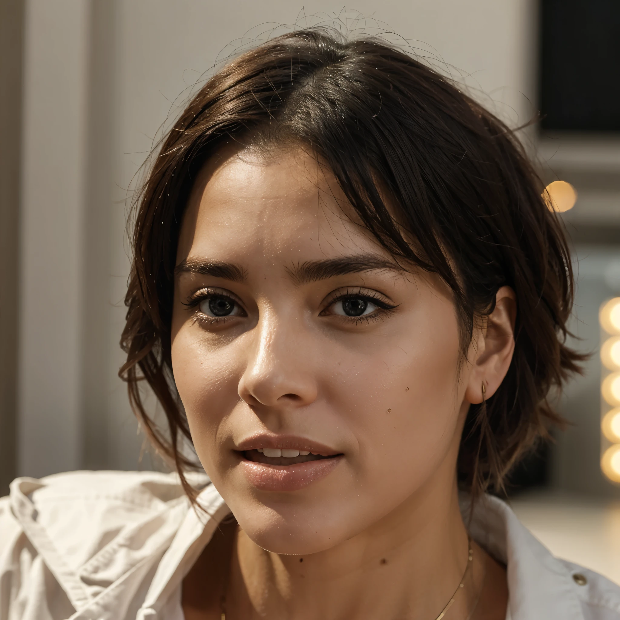brunette model, natural skin, stunning full body shot, ultra realistic, meticulously detailed, medium to large size bust
