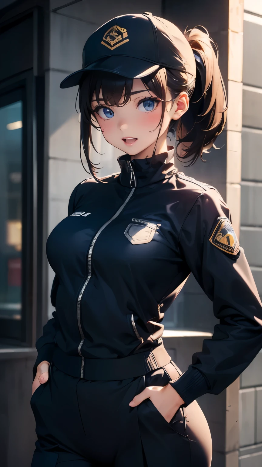 (random poses:1.2),military uniform,mini skirt,Panty stocking,(Thin type:1.8),(big breasts:1.5),(random hairstyle),(Highest image quality,(8K), Ultra-realistic, Best Quality, High quality, High Definition, high quality texture, high detailing, Beautiful detailed, fine detailed, extremely details CG, Detailed texture, realistic representation of face, masterpiece, presence)