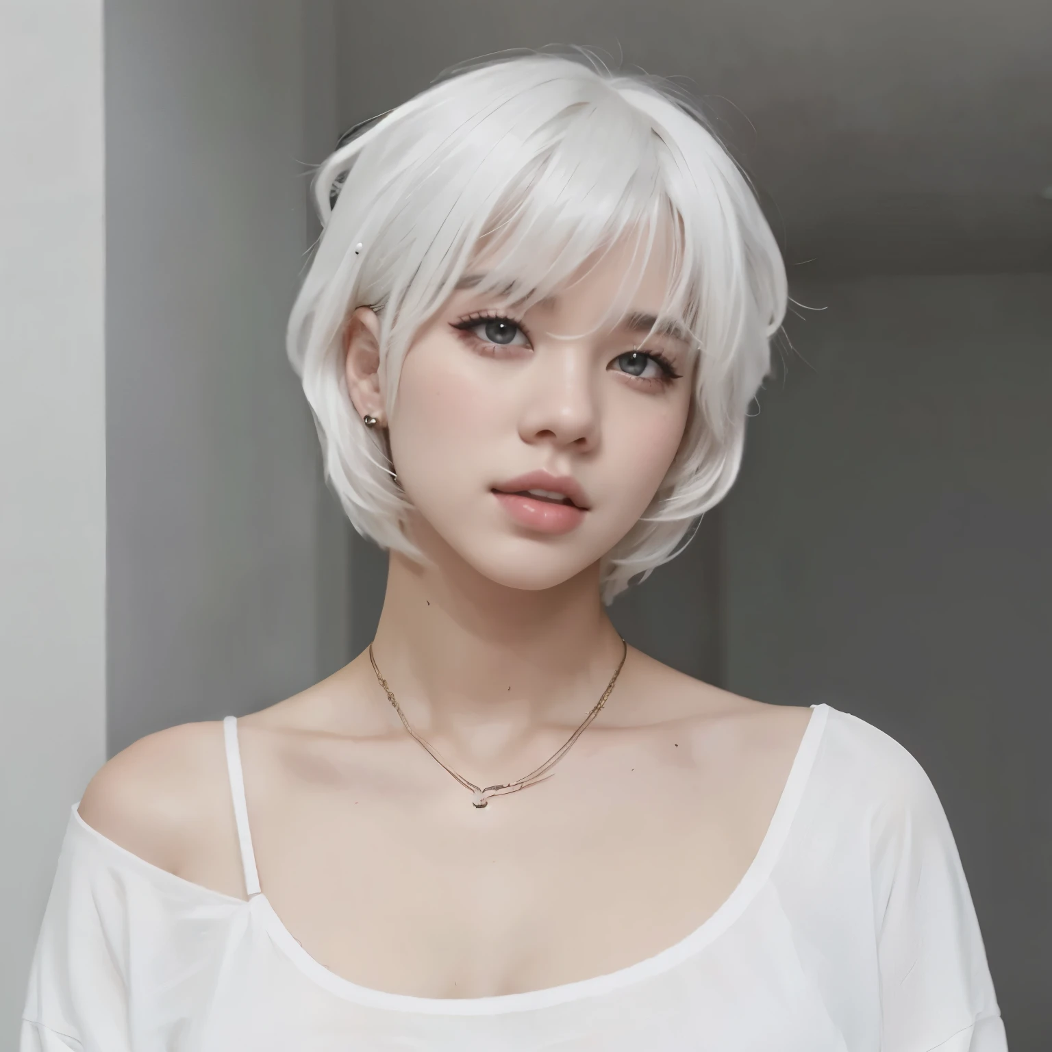 Jimin white hair