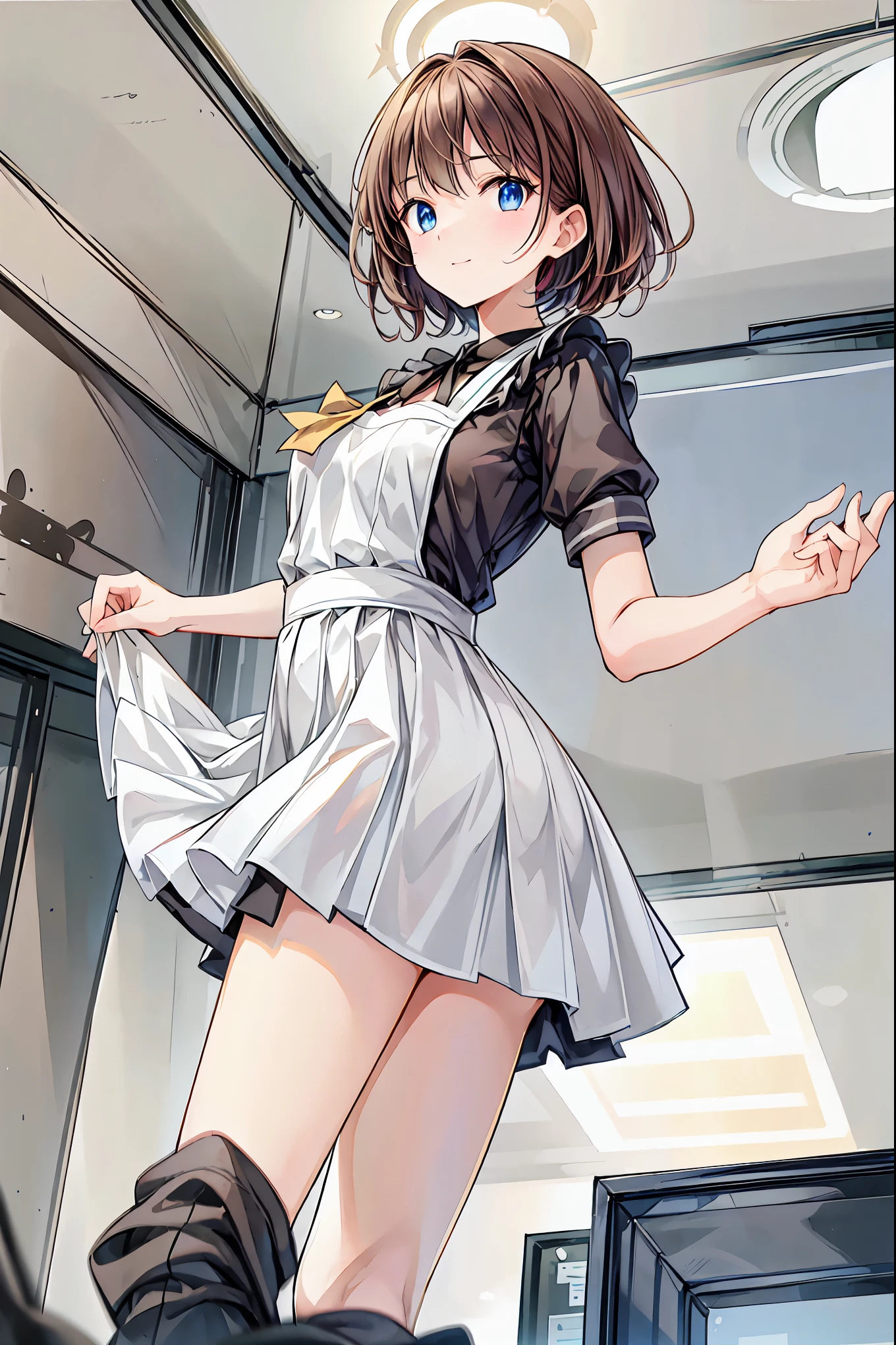 (8K, ultra-detailed, best quality, anatomically perfect body:1.5), (small breast:1.2), shiny skin, (1 girl), (have to pee:1.1), (urge to pee:1.2), (peeing self:0.7), (pp clothes:1.5), (very desperate to pee:1.3), (takes to bathroom), (waiting for bathroom with line), standing, (Each one has a different blouse), (Each one has a different maxi dress skirt:1.4), petticoat, (Each one has a different short boots:1.1), (Each one has a different hairstyle), (knees together and feet apart:1.4), (Rub each other's knees:1.2), (leaning backward:1.3), (hand between legs), (holding the crotch:1.5), (orgasm:1.5), (blush:1.2), (embarrassment:1.1), (impatience:1.4), (flustered:1.2), (fidgeting around:1.5), foot stomping, flowing sweat, (erotic waist twist:1.3), (panting), (breathless:1.4), Erotic feelings, (close eyes, closed mouth:0.9), (orgasm), looking away, from side, low_angle_human, (upskirt:1.3), nsfw, 