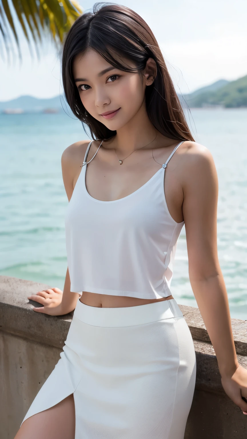 ((best quality)), ((masterpiece)), (detailed), 
17 yeas old girl, extremely beauty, very cute and charming,,white skin, bright blue eyes, short body, finest detail face, slim waist, small face, long black hair showing an ear, bang hair , big breats,  big and tight ass, small lips, pink lips, use nature makeup, wearing tight tank crop top and white underwear and no pants, wearing big rounded glasses, baseball hat, look at camera, caught in the rain , clothes and skin  wet, i can see her cleavage and nipples, Sitting on leg pose,  seductive expression, full body, vivid and sharp color , put hand pilled up, 
street view , evening, sunset

