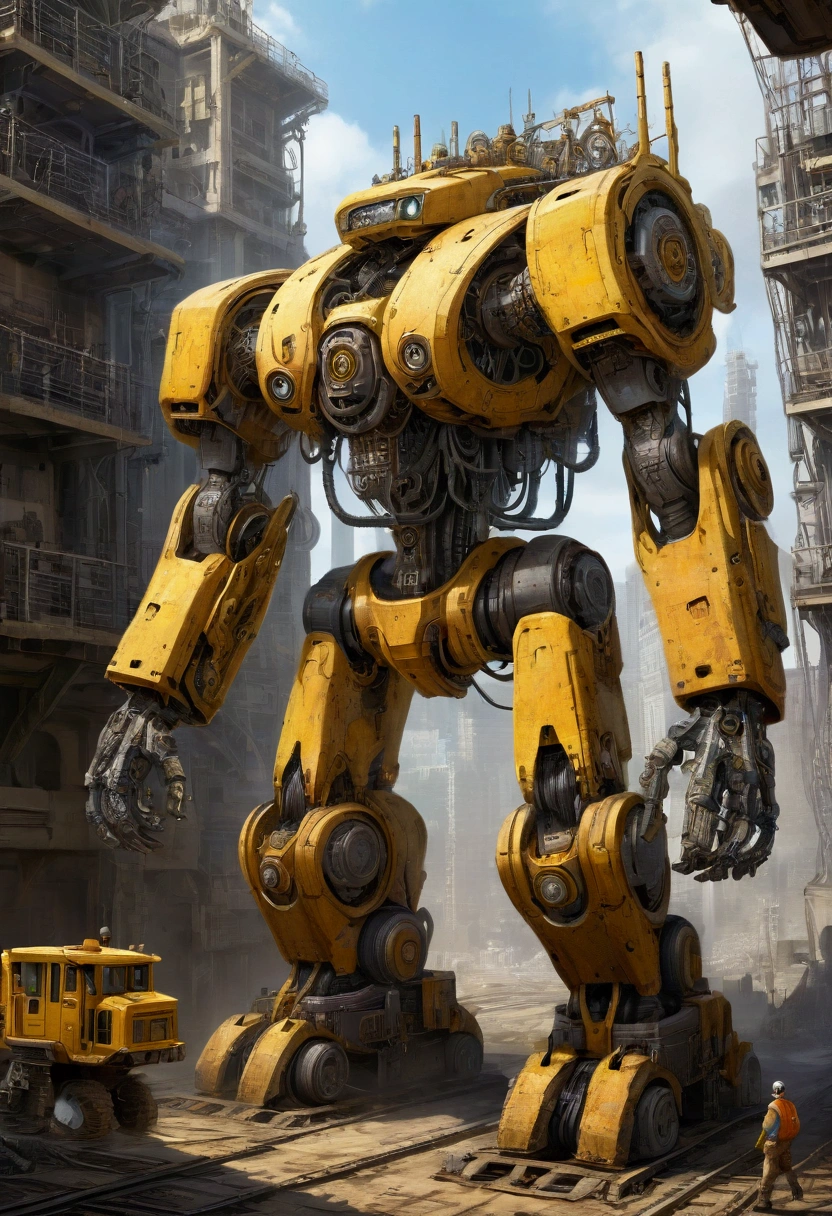 humanoid heavy machinery