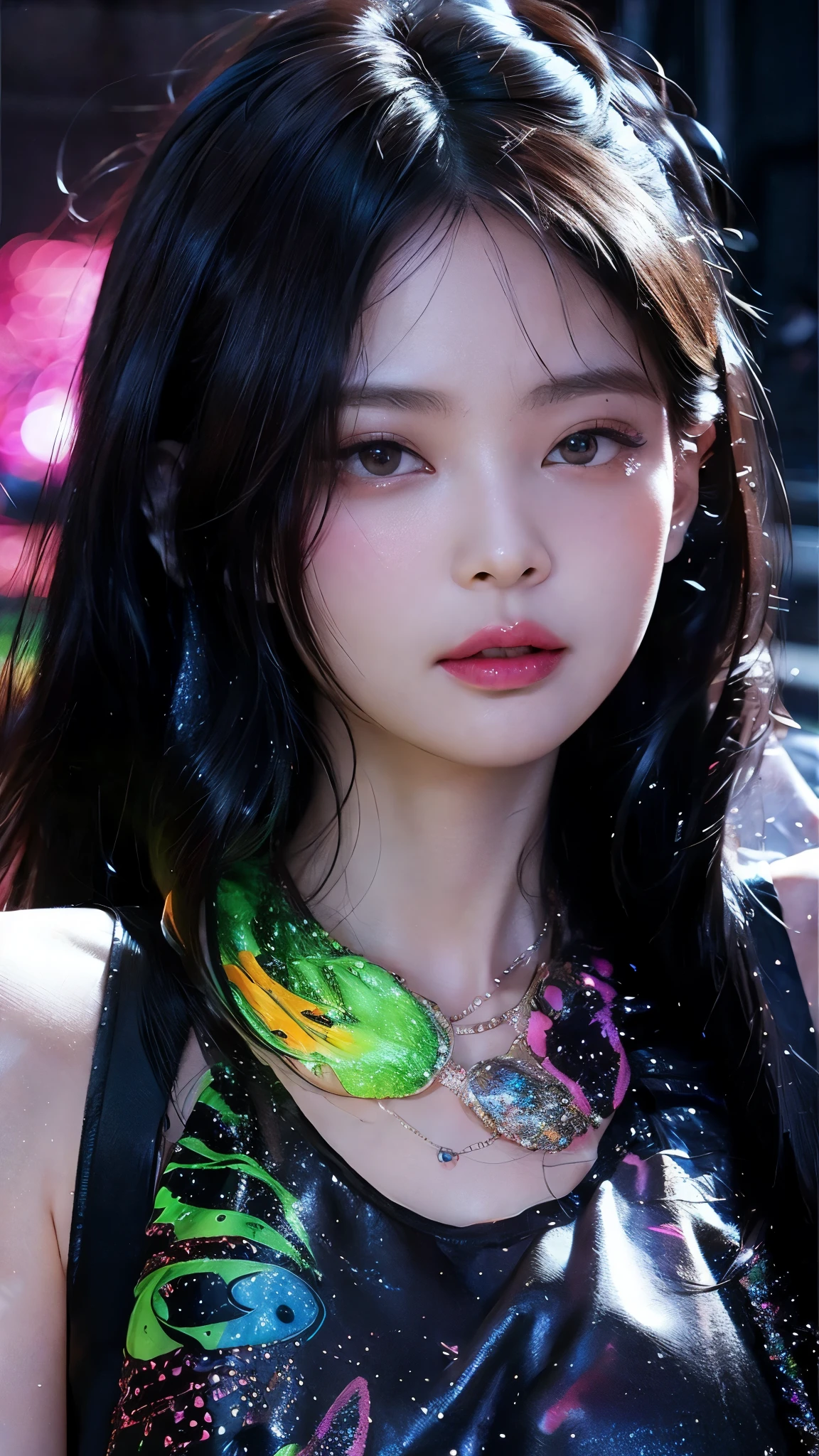 (Browsing Caution:1,4),Mix 4, (8K, RAWphotograph, Highest quality, Tabletop: 1.45), (Realistic, Realistic: 1.37),illumination, night, プロのillumination, photographn mapping, Radio City, Physically Based Rendering, Gradient Brunette, 高品質のphotograph, High resolution, 1080P, (Detailed facial depiction), (Detailed description of the hand), (Delicate CG), Extreme light and shadow, Rich details, (Detailed facial features), (Highest quality), Look in front of you, Highly detailed face, Highly detailed lips,  超High resolution, (truth: 1.4), photograph, 1 Girl, [(sad)],  , Thin limbs, movie, Cool pose, I Cup, Highest qualityな完璧なボディ, photographのような, (1 Girl: 1.3), Perfect balance, (Huge, Perfect breasts, Areola),(Realistic, Realistic:1.37),One Girl, Cowboy Shot,Professional Lighting, Photon Mapping, Radio City, RAWphotograph、(Realistic:1.4)、Octane Rendering、Complex 3D rendering with ultra-detail, Studio Soft Light, Rim Light, Crisp details, Super detailed, Realistic skin texture, detailed aspects, Beautiful details in the eyes, Highly detailed CG Unity 16k wallpaper, Compensate, (Detailed Background:1.2),Highest quality, 超High resolution, Tabletop, One Girl, One Girl,alone, Upper Body,Show Viewer, White Background, Multicolored Hair, Compensate , Lips parted, Black Lips, eyeliner, Gothic, Goth Girl,((Light on the face:1.2)),((movie照明:1.2)),(Photorealism:1.4),((30 piercings in left ear)),((necklace)),((A woman who is always smiling)),((nightのプールサイド:1.4)),((Facial lighting:1.1)),((Face close-up:1.2)),((Delicately draw the face:1.2)),(Dreadlocks Hair:1.4),(((Completely naked))),(((nsfw)))