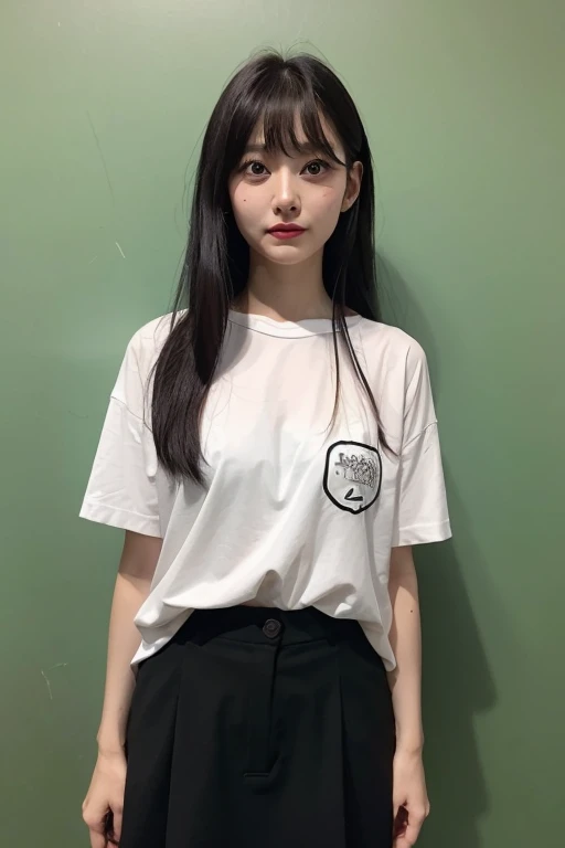 (Oversized_Shirt:1.2)、Oversized_Shirt、
Good Hand、4K、hight resolution、​masterpiece、top-quality、((Hasselblad photo))、foco nítido、(cinematlic lighting)、beautiful  lighting、dynamic ungle、[:(Detail Face:1.2):0.2]、Short women、sixteen years old、Attractive paws、Emphasis on the thighs、Fleshy thighs
