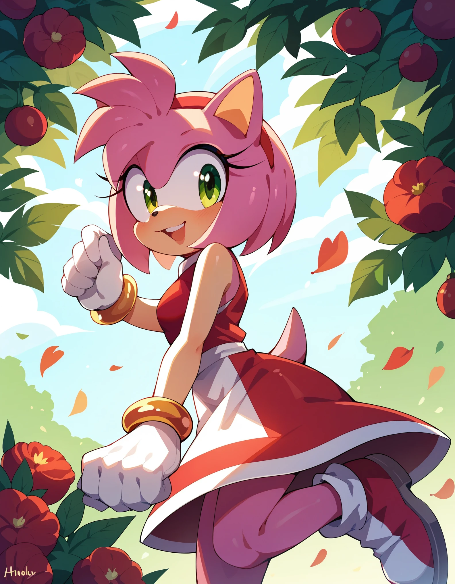 score_9, score_8_up, score_7_up, solo, Amy Rose, 