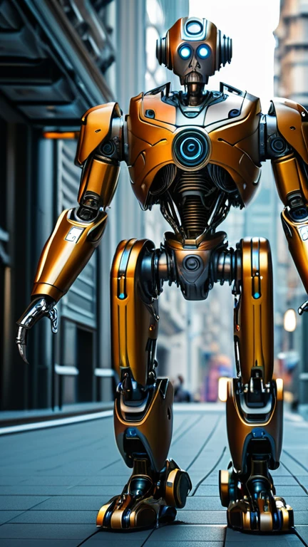 有两个droid并排站立, 机器和未来droid, 死亡与droid, droid, 柴油朋克droid, cyber steampunk 8 k 3 d, 人形droid, Alita stills, 阿兹特克droid剧照, 未来droid, From 2019 sci-fi 8k mo