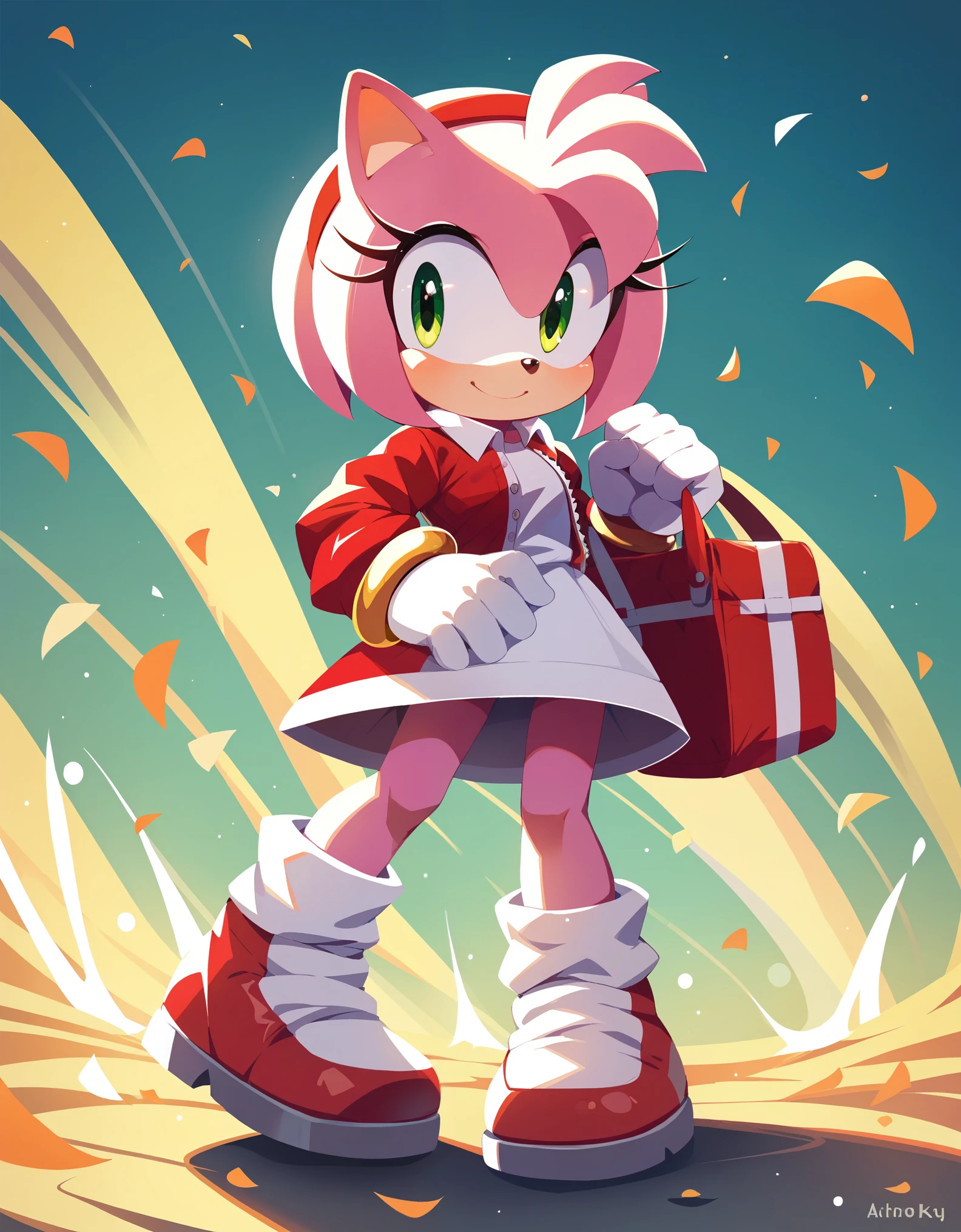 score_9, score_8_up, score_7_up, solo, Amy Rose, 