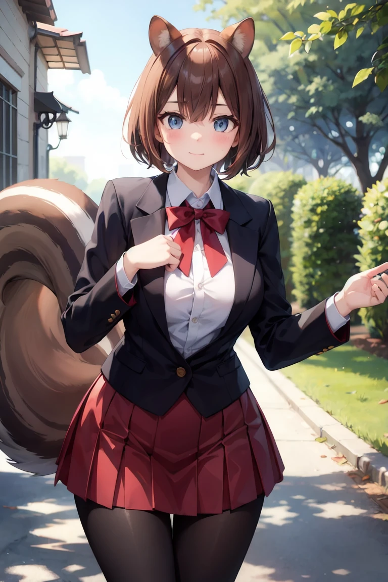 masterpiece,best quality ,Furry ,Cute squirrel Female ,Polite clothes