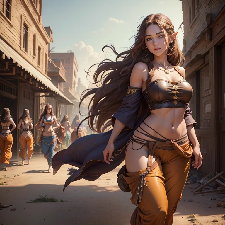 maryms, best quality, (beauty), masterpiece, 1 girl, physics-based render, ultra high resolution, narrow waist, thinness, big eyes, long legs, (small breasts), swollen eyes, night, (rainy city), shiny skin, facing the viewer, fighting stance, (clench fist), firm facial expression,