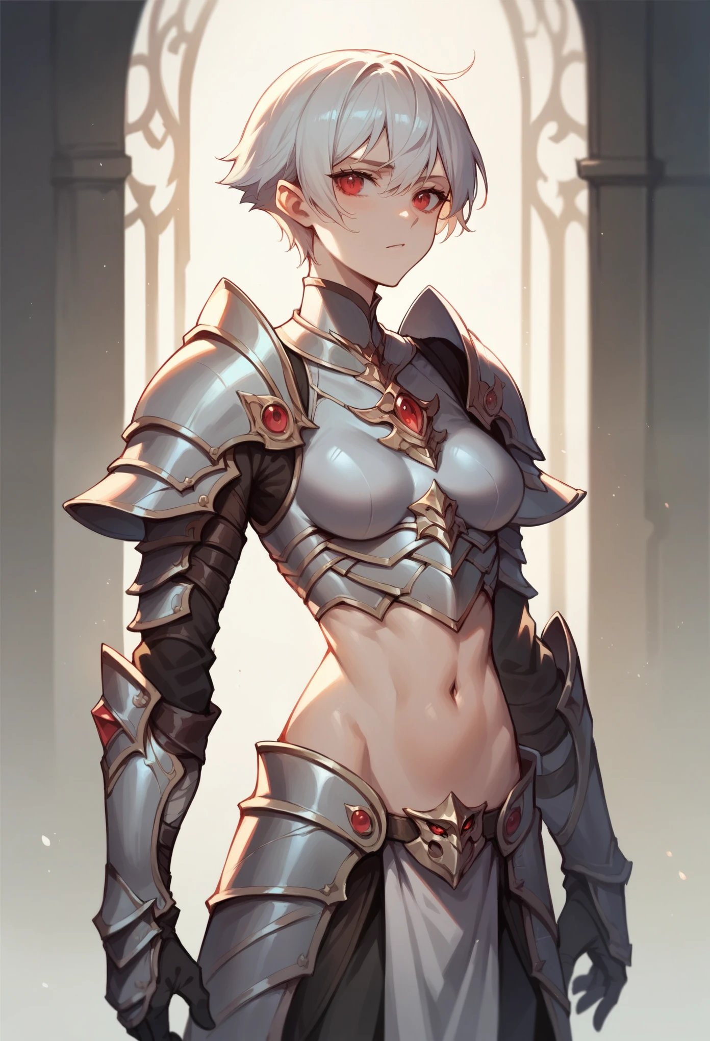 a ((boy,veryshorthair,)) Clear expression ,pixiv contest winner, fantasy art, wlop glossy skin, high quality detailed anime, perfect expression, small curvy , astri lohne, biomechanical , masayoshi suto beautiful alluring anime teen,((flat chest,bulge,cowboy shot)) ,dungeon,hannahowo,highres, ultra detailed ,cowboy shot, short hair, armor, ((dragon boy, soles of feet)),elf, Vivid metallic color, spear