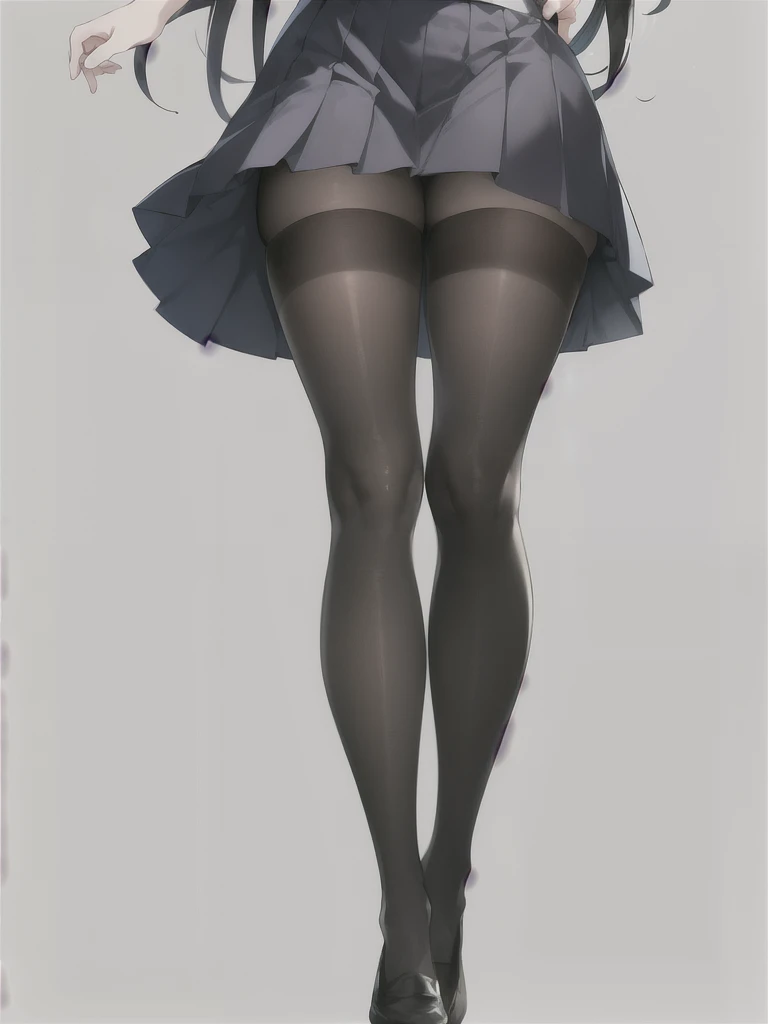 （Not visible from the waist and above，Off-camera），black lence stockings，solo person，tmasterpiece