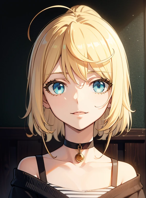 masterpiece, absurdres, best quality, ultra detailed, high Resolution, detailed illustration, bright colour, (extremely beautiful detailed face and eyes, Delicate beautiful face, 1 girl, cute face:1.3), (magenta eyes:1.1), sparkling eyes, big eyes, medium breasts, (perky breasts:1.1), (pointy breasts:1.1), medium hips, glamorous body, white skin, BREAK, long bob cut, (blonde hair:0.8), messy hair, detailed hair, shiny hair, BREAK (Sleeveless knit, undressed, down blouse, Sideboob:1.3), perfect lighting, (embarrassed:1.3), (ecstasy, vulgarity:1.5), (trembling:0.8), full body,