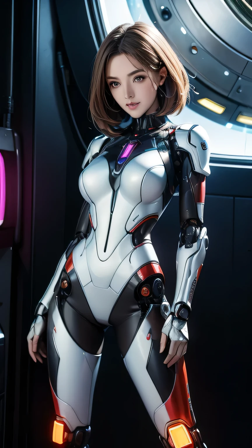 masterpiece，best quality，high resolution，actual，Upper body，
1 girl，ultraman，Red five-pointed star eye，Pentagram color timer，looking at the audience，red，Powered Armor，Fully shielded，（translucent：1.4），（posture：1.1），Biomechanical City，reflective metallic，dramatic lighting，..3d，Super detailed，Render by Octane，
