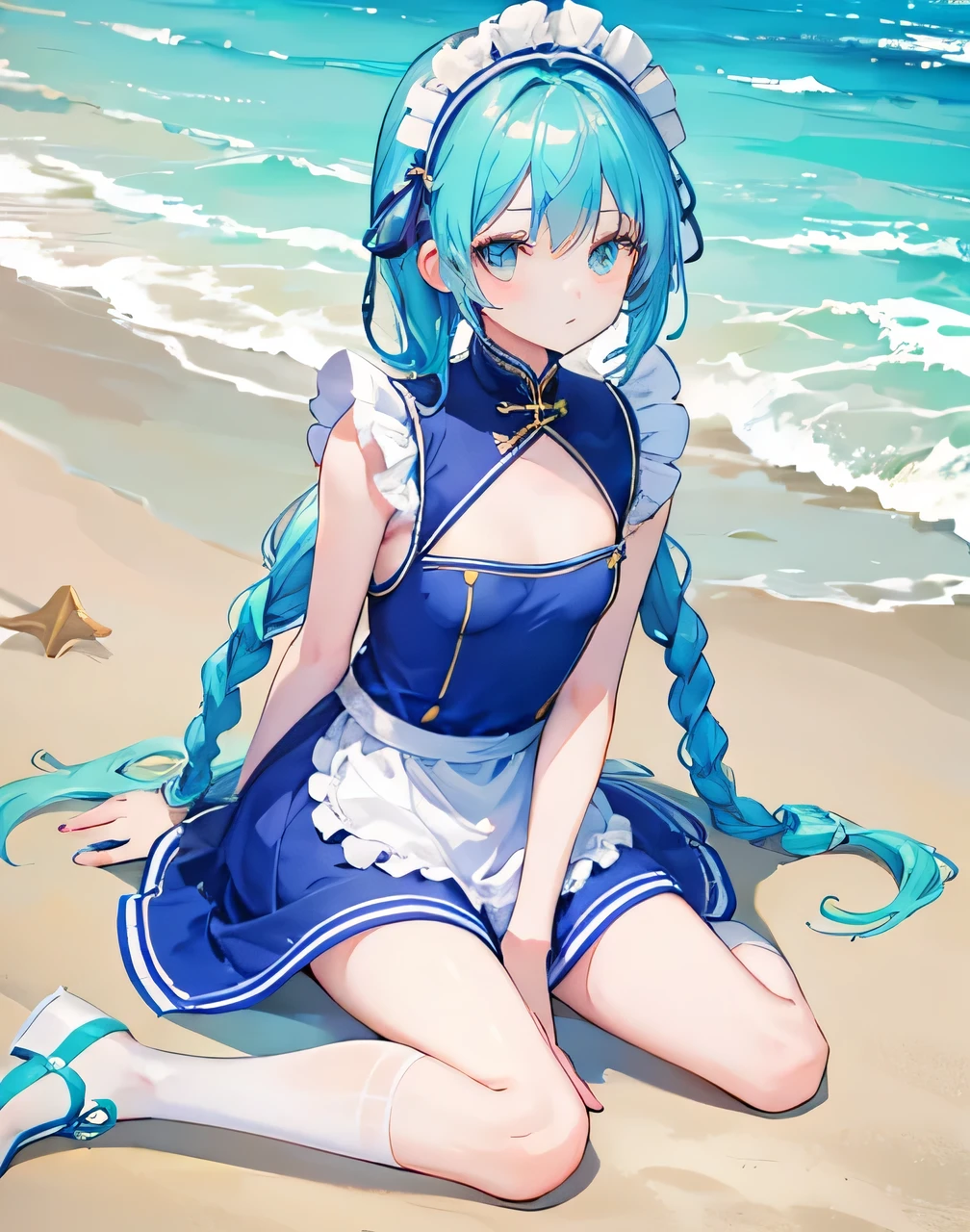 1girl,cetus,coda,ocean