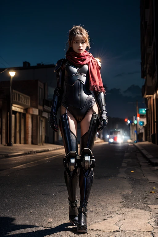 highest quality、surreal、perfect anatomy、Wet and shiny white skin、model body shape、Sweat dripping all over the body、Super small face、Ahegao、Cyberpunk City、Black urban techwear、Pink, silver and gold hair、Black micro bikini、Neon lights、tattoo、Japanese sword、Rubber Suit、