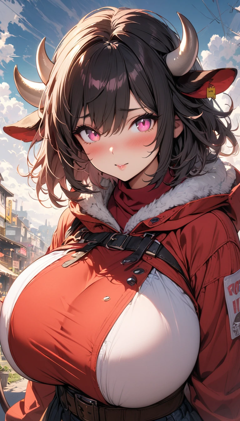 Llenn(GGO), portrait, covered nipples , (masterpiece, best quality, ultra detailed), (looking at viewer), (pov, ), (cinematic lighting), stylish pose, sexy breasts, (( covered nipples, )), 