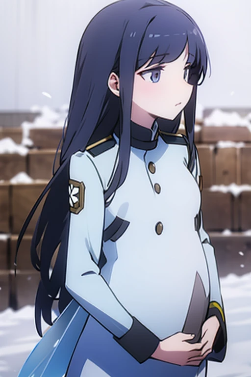 Soba Snow Maternity Uniform